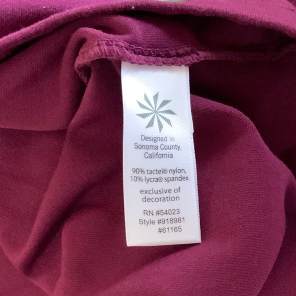 Athleta Suedy Lady Dress Nighshade Purple Athleisure Travel Dress Size XL - Picture 10 of 11